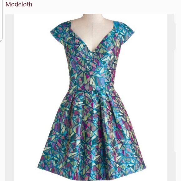 Inspiring Architect Dress Size Small Modcloth - Picture 3 of 3